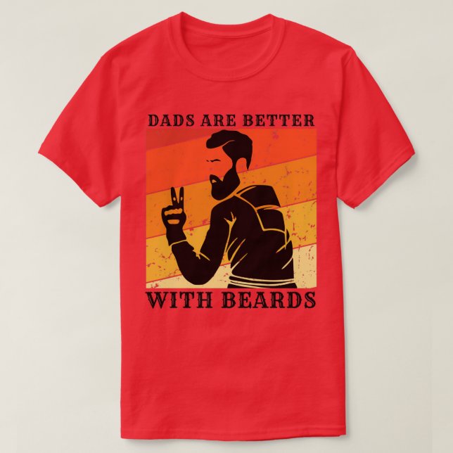 T-shirt Les papas sont meilleurs avec les ours 77 (Design devant)
