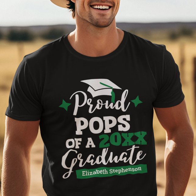 T-shirt Les paps de la diplômée (Créateur téléchargé)