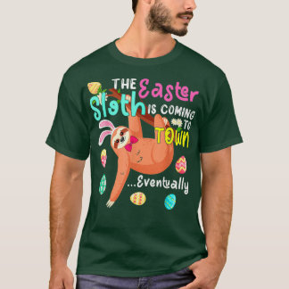 T-shirt Les Pâques Qui Viennent Drôle Bunny De Pâques Pare