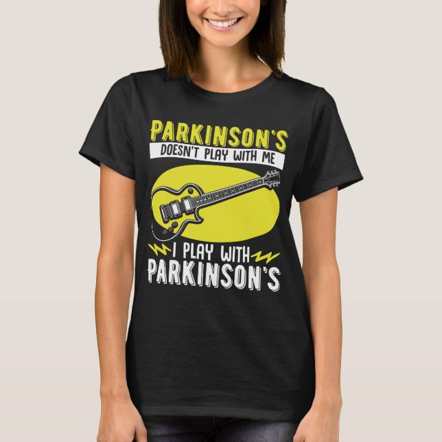 T-shirt Les Parkinsons Ne Jouent Pas Avec Moi Sensibilisat (Devant)
