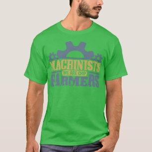 T-shirt Les partenaires Machinistes sont fermiers à puce e