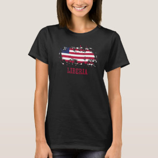 T-shirt Les passionnés libériens pour la Libéria et la Lib