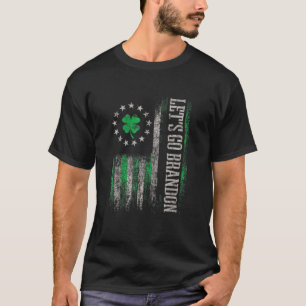 T-shirt Les patriotes du drapeau américain allons Brandon