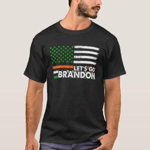 T-shirt Les patriotes du drapeau américain allons Brandon