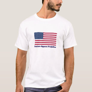 T-shirt Les patriotes s'opposent aux préjugés