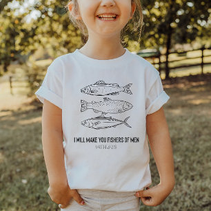 T-shirt Les pêcheurs de la chemise Christian Kid's