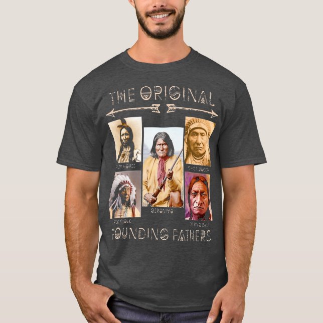 T-shirt les pères fondateurs originel (Devant)