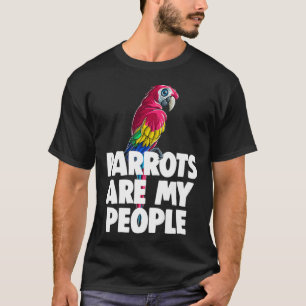 T-shirt Les Perroquets Aloha Hawaiiens Sont Mon Peuple Tro