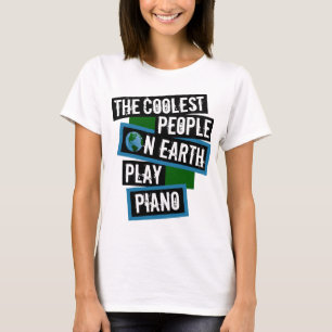 T-shirt Les Personnes les Plus Cool de la Terre Jouent du