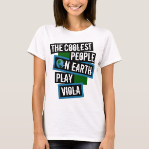 T-shirt Les Personnes les Plus Cool sur Terre Jouent de l'
