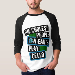 T-shirt Les Personnes les Plus Cool sur Terre Jouent du Vi