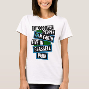 T-shirt Les Personnes les Plus Cool sur Terre Vivent à Gla