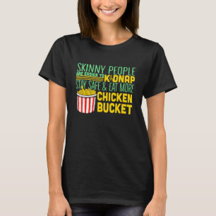 T-shirt Les Personnes Minces Sont Plus Faciles À Enlever M