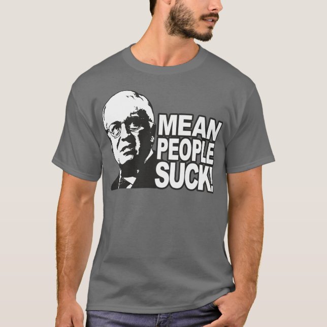T-shirt Les personnes moyennes sucent (Devant)
