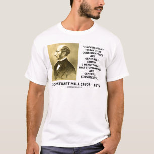 T-shirt Les personnes stupides sont généralement citation