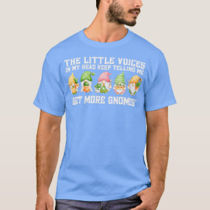 T-shirt Les Petites Voix Dans Ma Tête Continuent À Me Dire