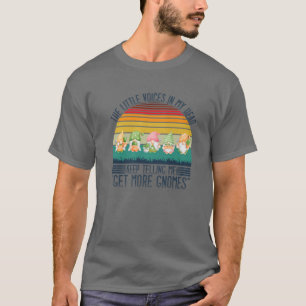 T-shirt Les Petites Voix Dans Ma Tête Continuent À Me Dire