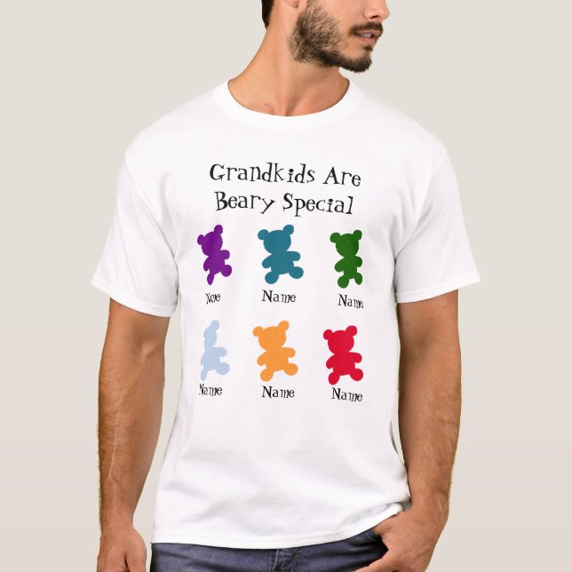 T-SHIRT LES PETITS-ENFANTS SONT BÉNÉFICIAIRES SPÉCIAUX (Devant)