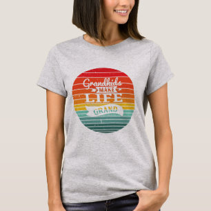 T-shirt Les petits rétro font la vie grand