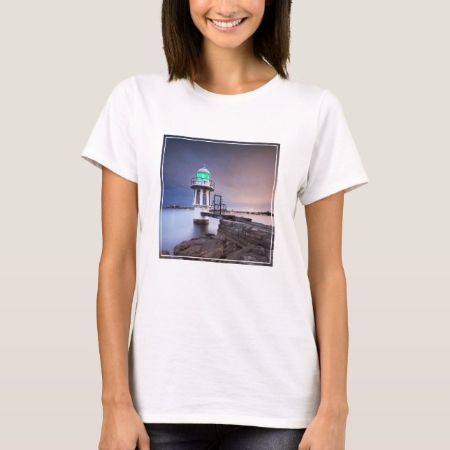 T-shirt Les phares | Cremne Point Lighthouse Australie (Devant)