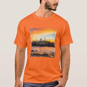 T-shirt Les phares   Nubble Lighthouse Maine