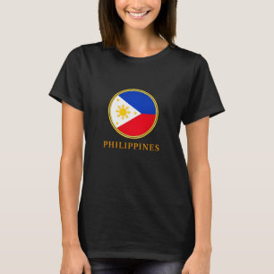 T-shirt Les Philippines - Drapeau philippin