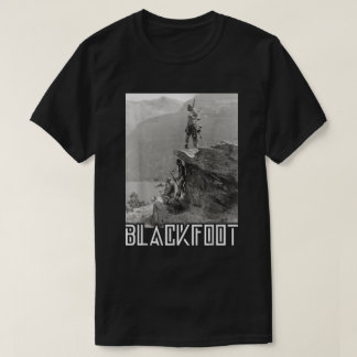 T-shirt Les Pieds-Noirs Indiens D'Amérique À La Nation Gla