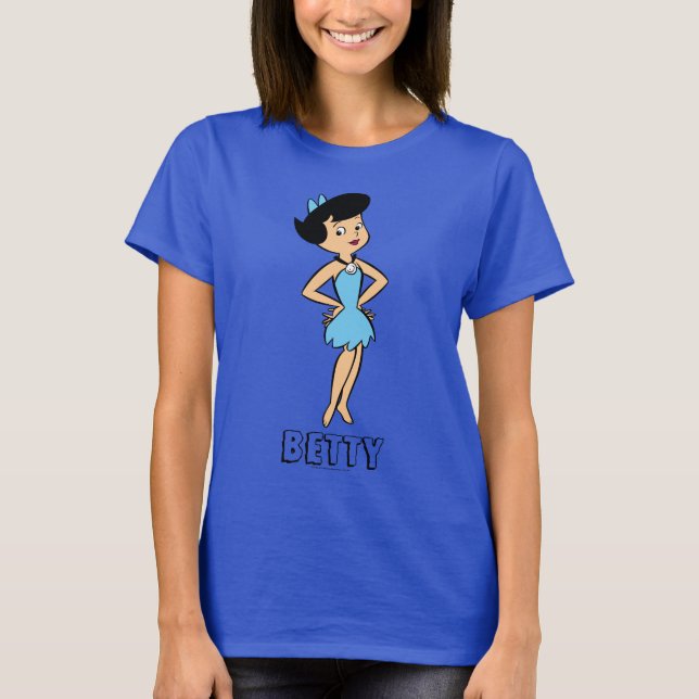 T-shirt Les Pierrafeu | Betty Rubble (Devant)