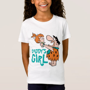 T-Shirt Les Pierrafeu Fred & Pebbles - La fille de papa