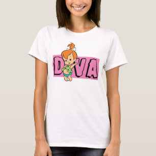 T-shirt Les Pierrafeu   Galets - Little Diva