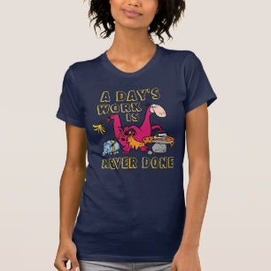 T-shirt Les Pierrafeu  Maison de nettoyage de Dino