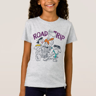 T-Shirt Les Pierrafeu Voyage sur route