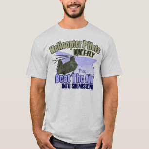 T-shirt Les pilotes d'hélicoptère ne volent pas… [CH-4