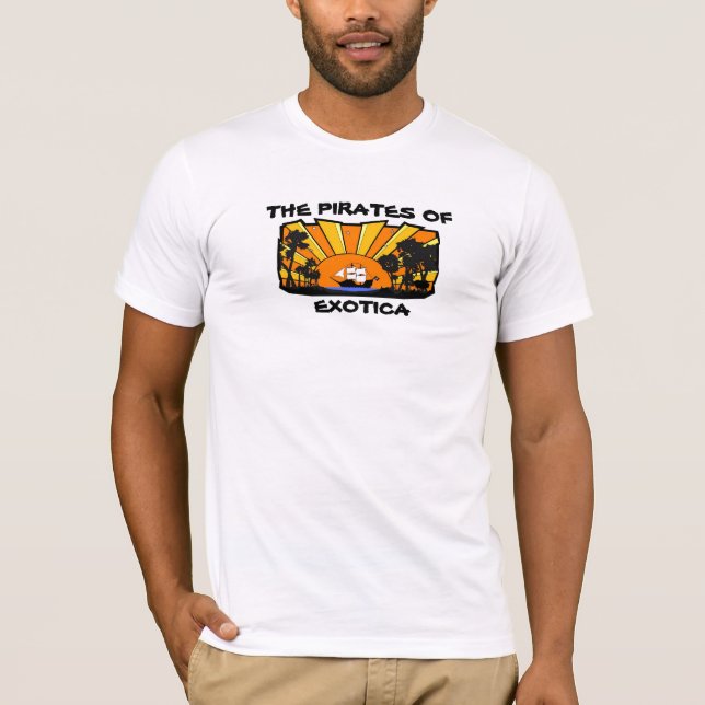 T-SHIRT LES PIRATES DES OBJETS EXOTIQUES (Devant)