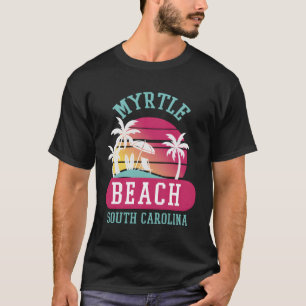 T-shirt Les Plages De Myrtle Beach S Sc