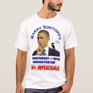 T-shirt Les plans secrets d'Obama