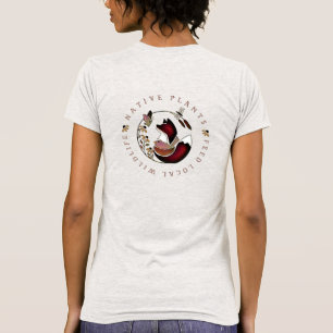 T-shirt Les Plantes autochtones nourrissent le renard sauv