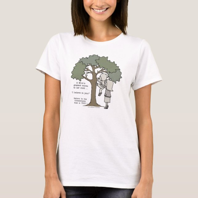 T-shirt Les plus grandes paroles de Maman (Devant)