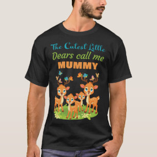 T-shirt Les plus petites dures me traitent de maman Womenu