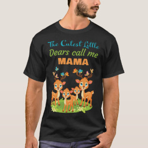 T-shirt Les plus petites larmes m'appellent Mama Womenu201