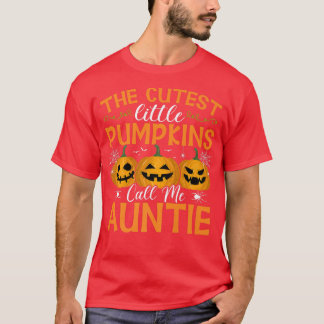 T-shirt Les plus petits Citrouilles m'appellent Tante Hall