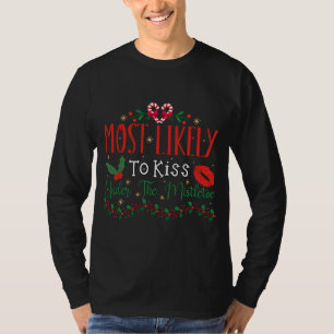 T-shirt Les plus probables à la famille de Noël correspond
