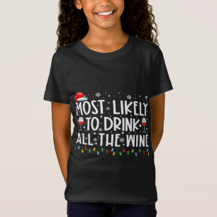 T-Shirt Les Plus Susceptibles De Boire Toute La Famille De