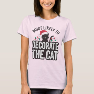 T-shirt 🐱 Les Plus Susceptibles De Décorer Le Chat Drôle 