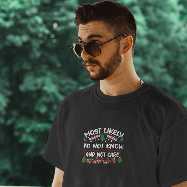 T-shirt Les plus susceptibles de ne pas savoir et pas s'en (Créateur téléchargé)