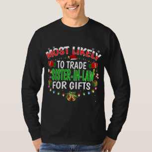 T-shirt Les Plus Susceptibles D'Échanger Des Soeurs En Dro