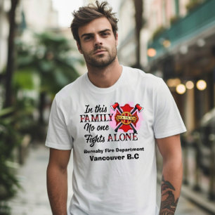 T-shirt Les pompiers s'unissent en esprit