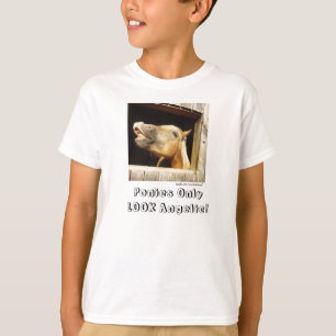 T-shirt Les ponies ne semblent que Angéliques !