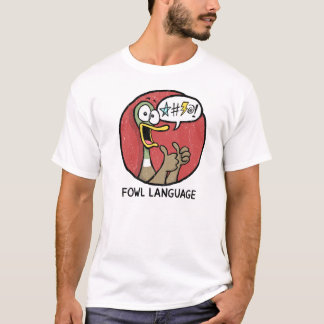 T-shirt Les pouces de langue de volaille lèvent la chemise