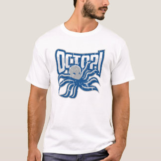 T-shirt Les poulpes des hommes ont affligé T